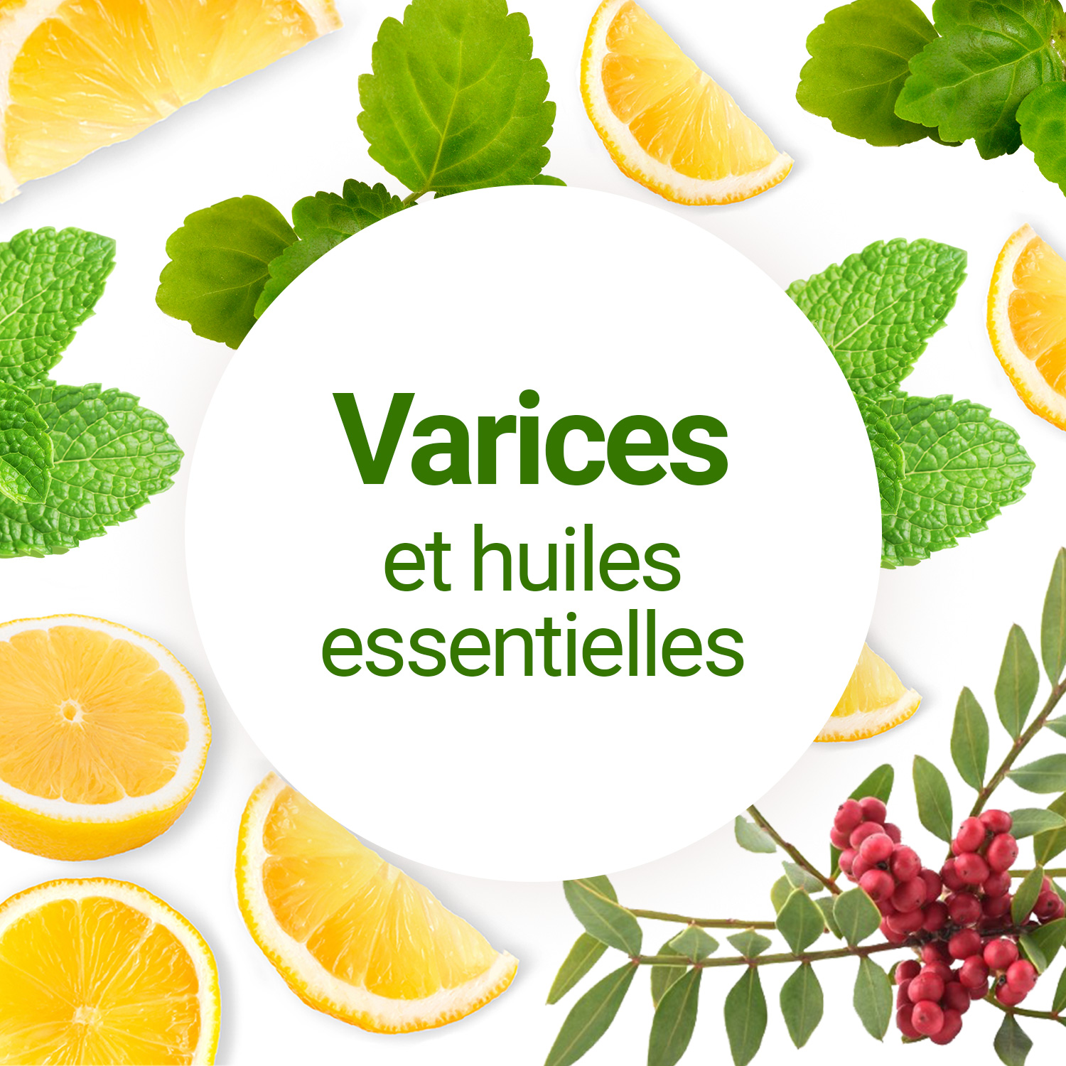 Atténuer les varices avec les huiles essentielles