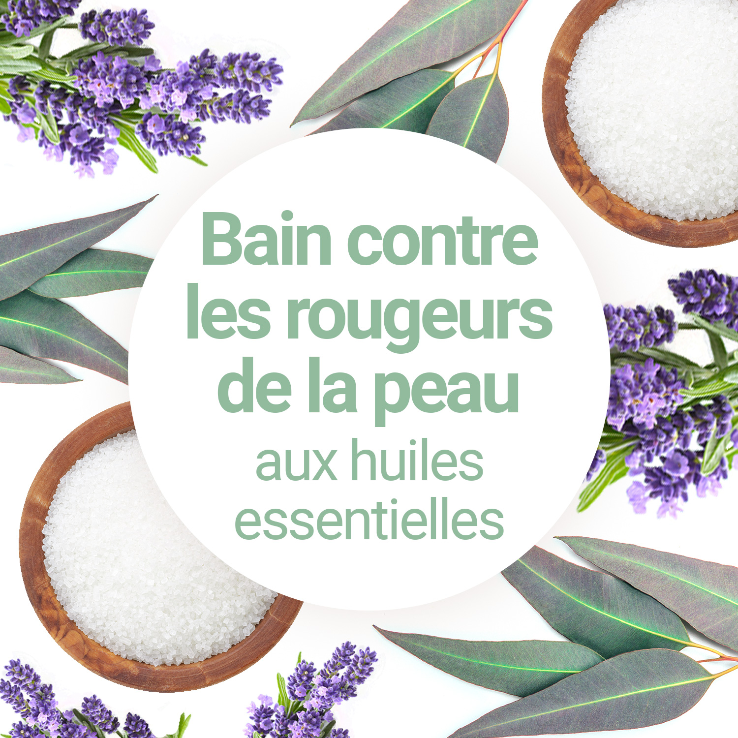 Faire un sel de bain pour calmer les rougeurs de la peau