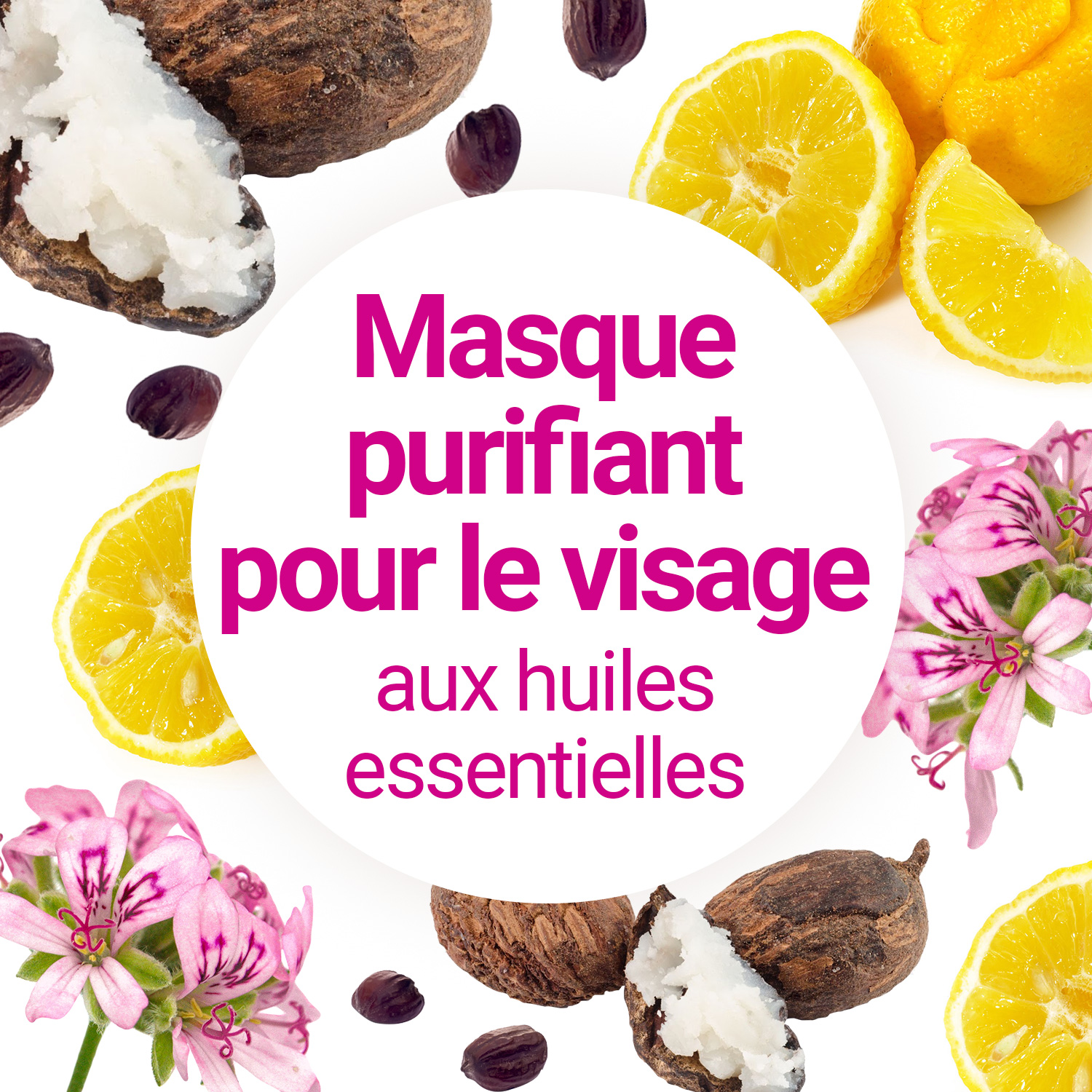 Recette de masque minute points noirs