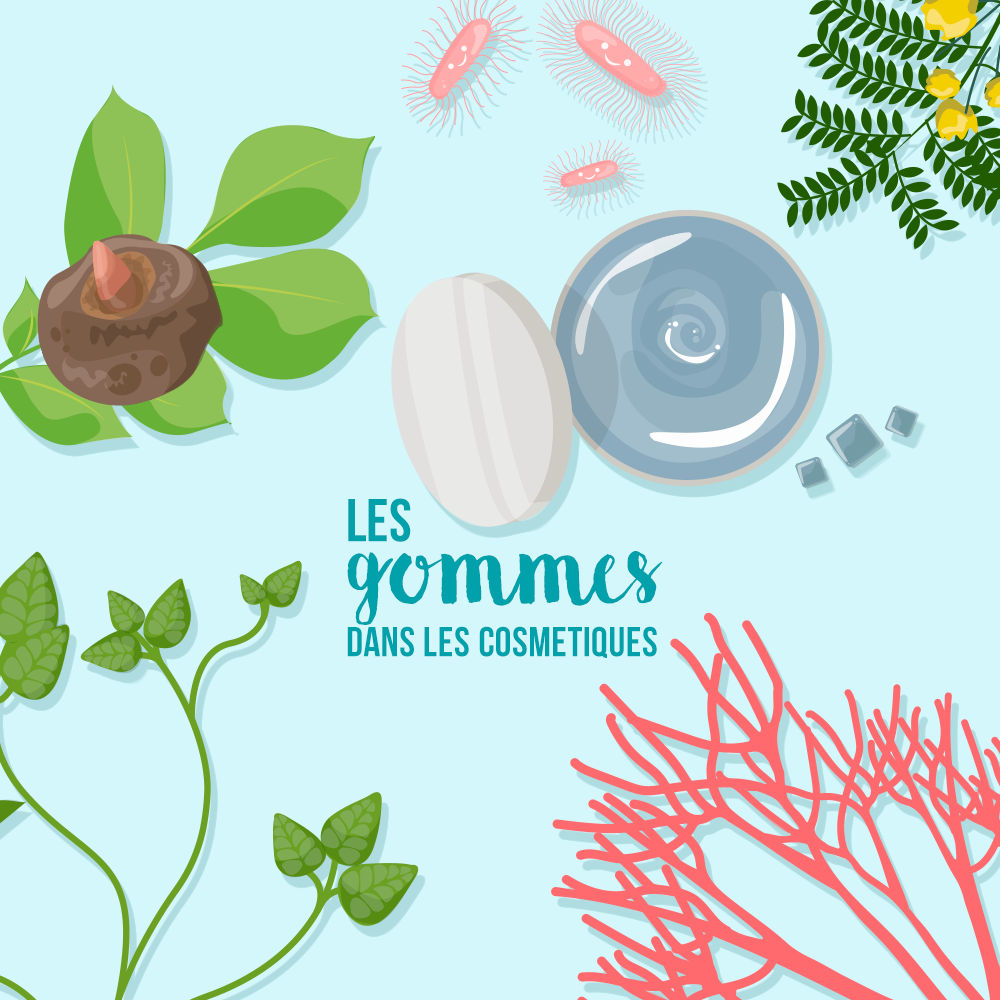 Les gommes dans les produits cosmétiques : quelles utilisations ?